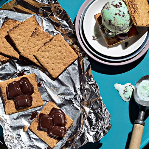 Grilled S’mores Ice Cream Sandwiches | Reynolds Brands