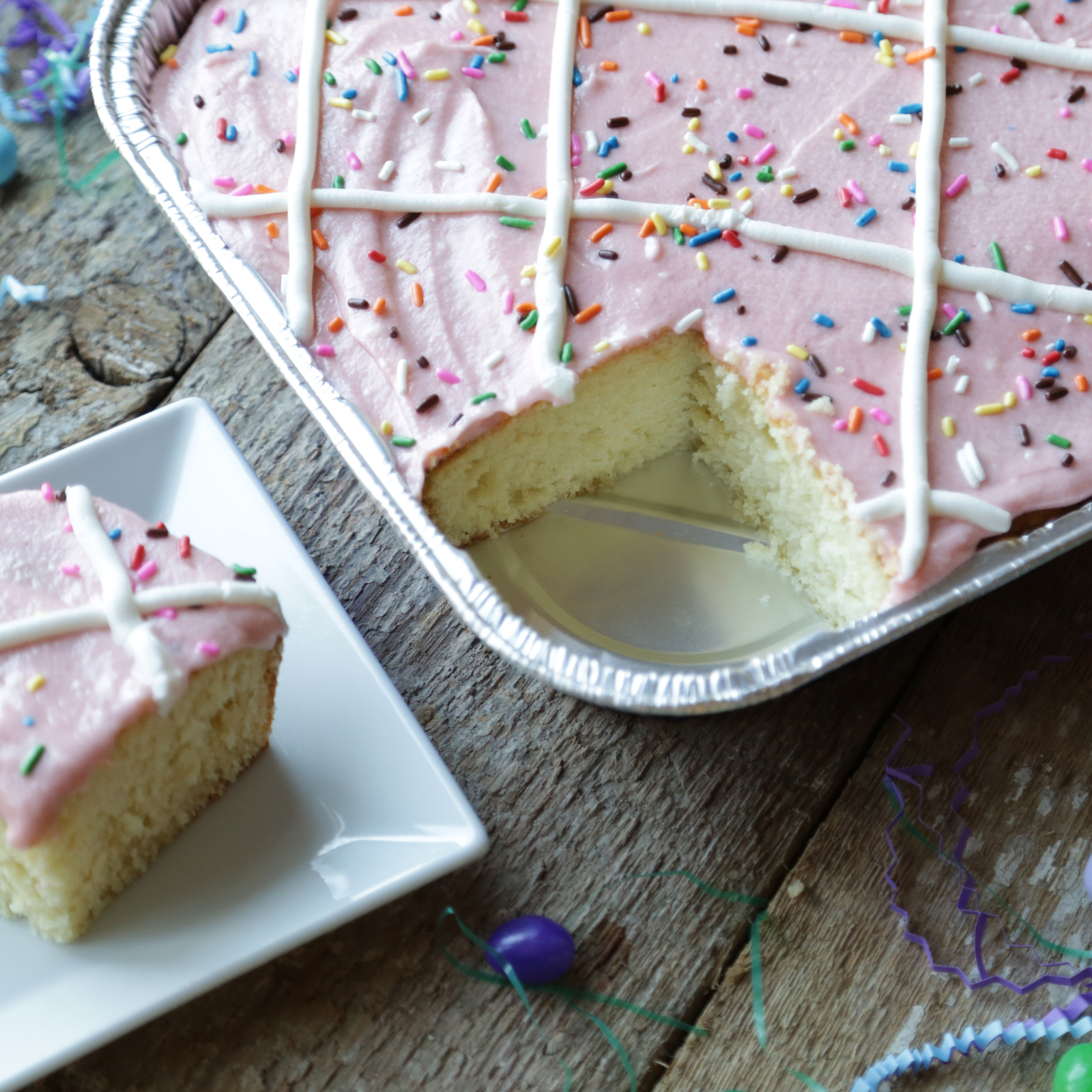 Easy Easter Vanilla Cake Recipe | Reynolds Brands