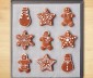 
Gingerbread Man Cookies with Decorative Icing
