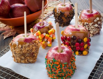 caramel apples