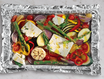 Roasted Vegetables with Feta
