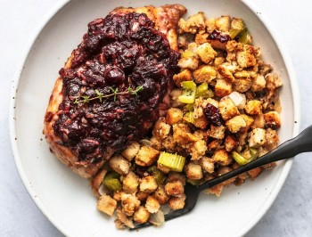 Sheet Pan Cranberry Chicken