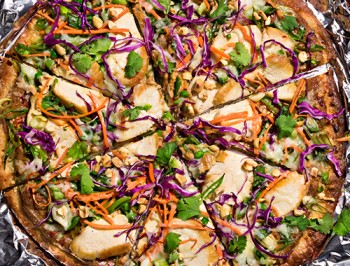 Thai Grilled Pizza