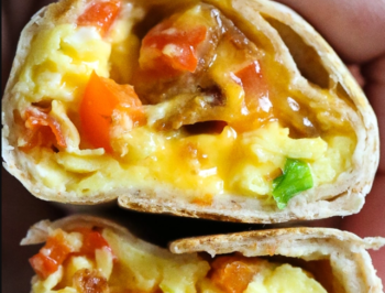 Freezer Breakfast Burritos
