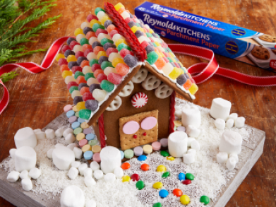 Easy DIY Gingerbread House