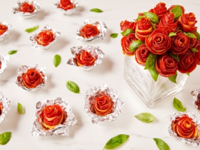 Pizza Rose Bouquets