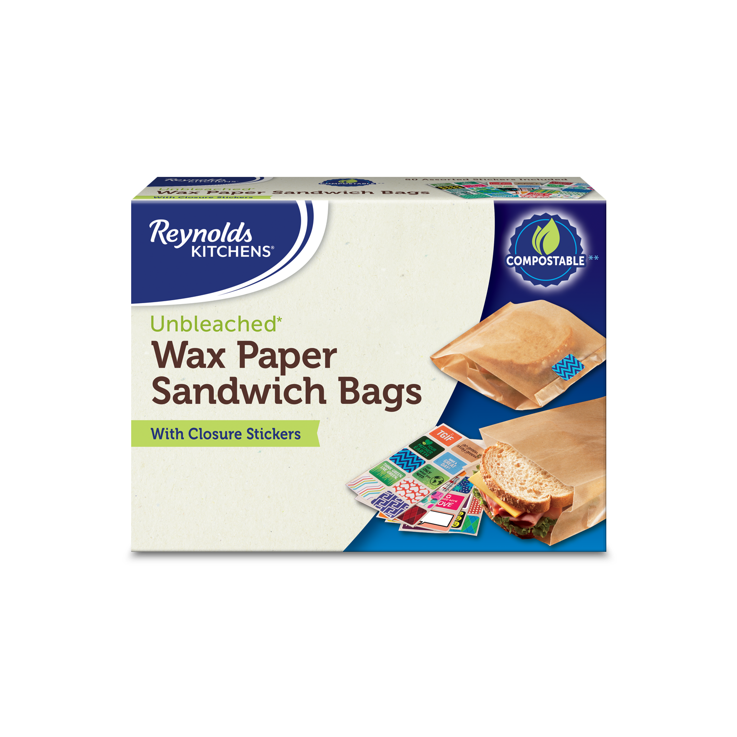 Wax Paper Sandwich Bags