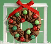 Chocolate Christmas Wreath Cookies | Reynolds Brands