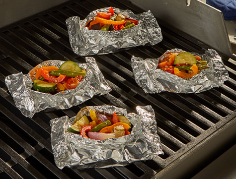 Mixed Vegetables Foil Packets | Reynolds Brands