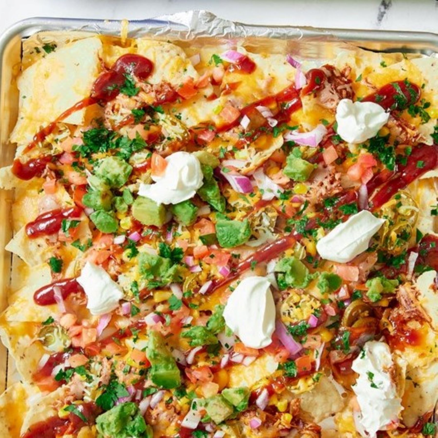 BBQ Roasted Nachos