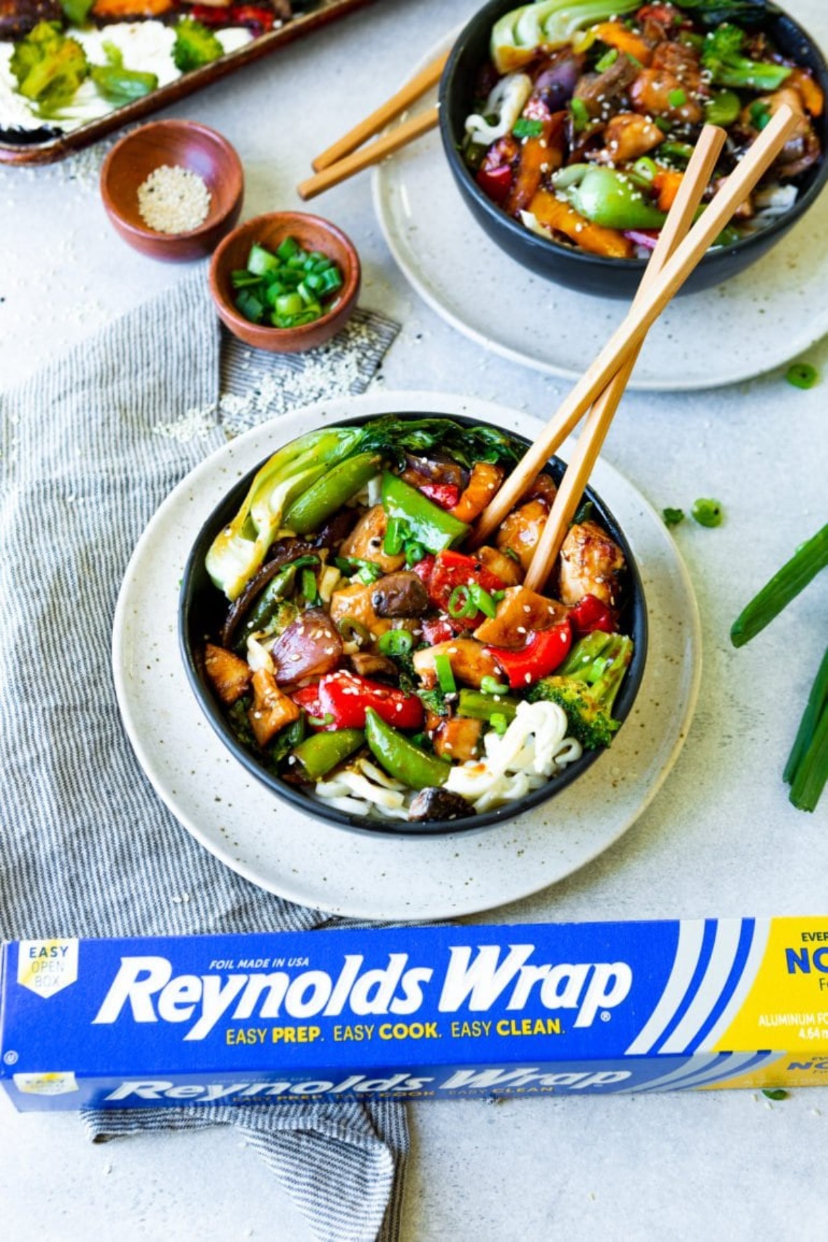 Sheet Pan Chicken Stir Fry | Reynolds Brands