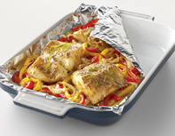 Cajun Fish with Roasted Vegetables | Reynolds Brands