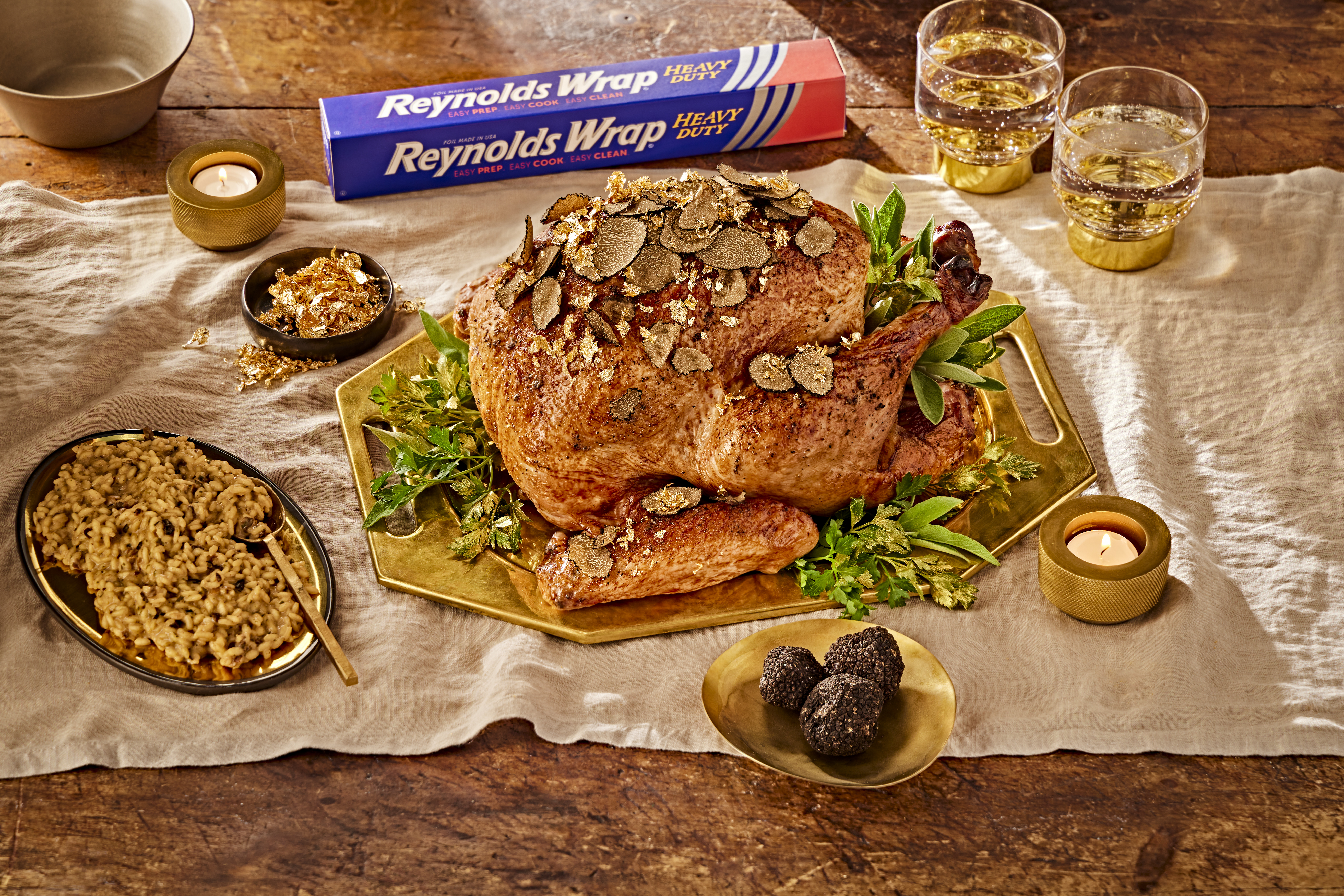 24k Truffle Turkey Recipe | Reynolds Brands