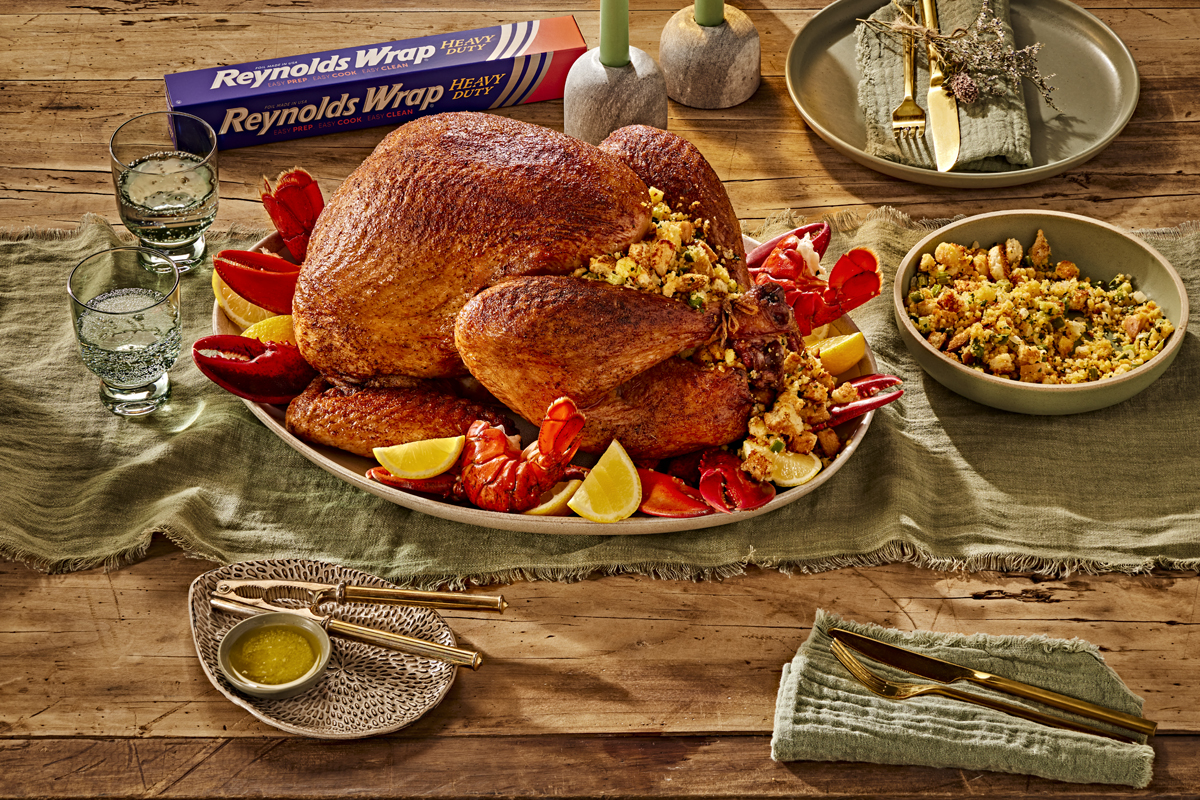 Luxe Lobster Turkey Recipe | Reynolds Brands