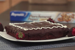 Triple Chocolate Brownie Cake | Reynolds Brands