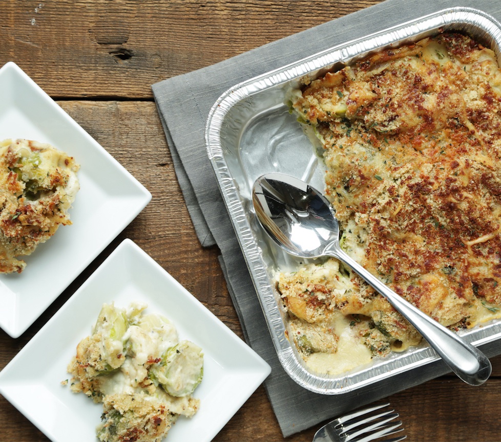 Brussel Sprouts Au Gratin | Reynolds Brands