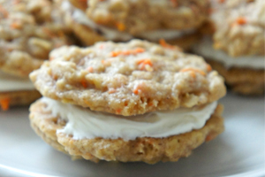 Carrot Cake Sandwich Cookies with Cream Cheese Frosting | Reynolds Brands