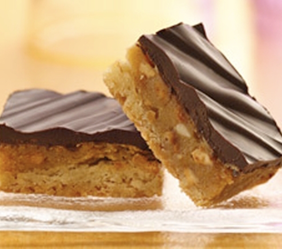 Chewy Chocolate-Peanut Butter Bars | Reynolds Brands
