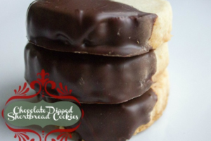 Chocolate Dipped Shortbread Cookies | Reynolds Brands
