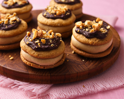 Fudgy Peanut Butter Sandwich Cookies | Reynolds Brands