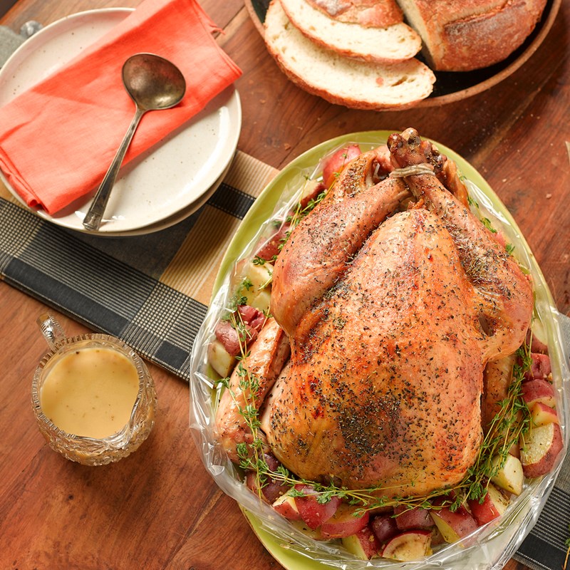 Herb Roasted Turkey & Gravy | Reynolds Brands