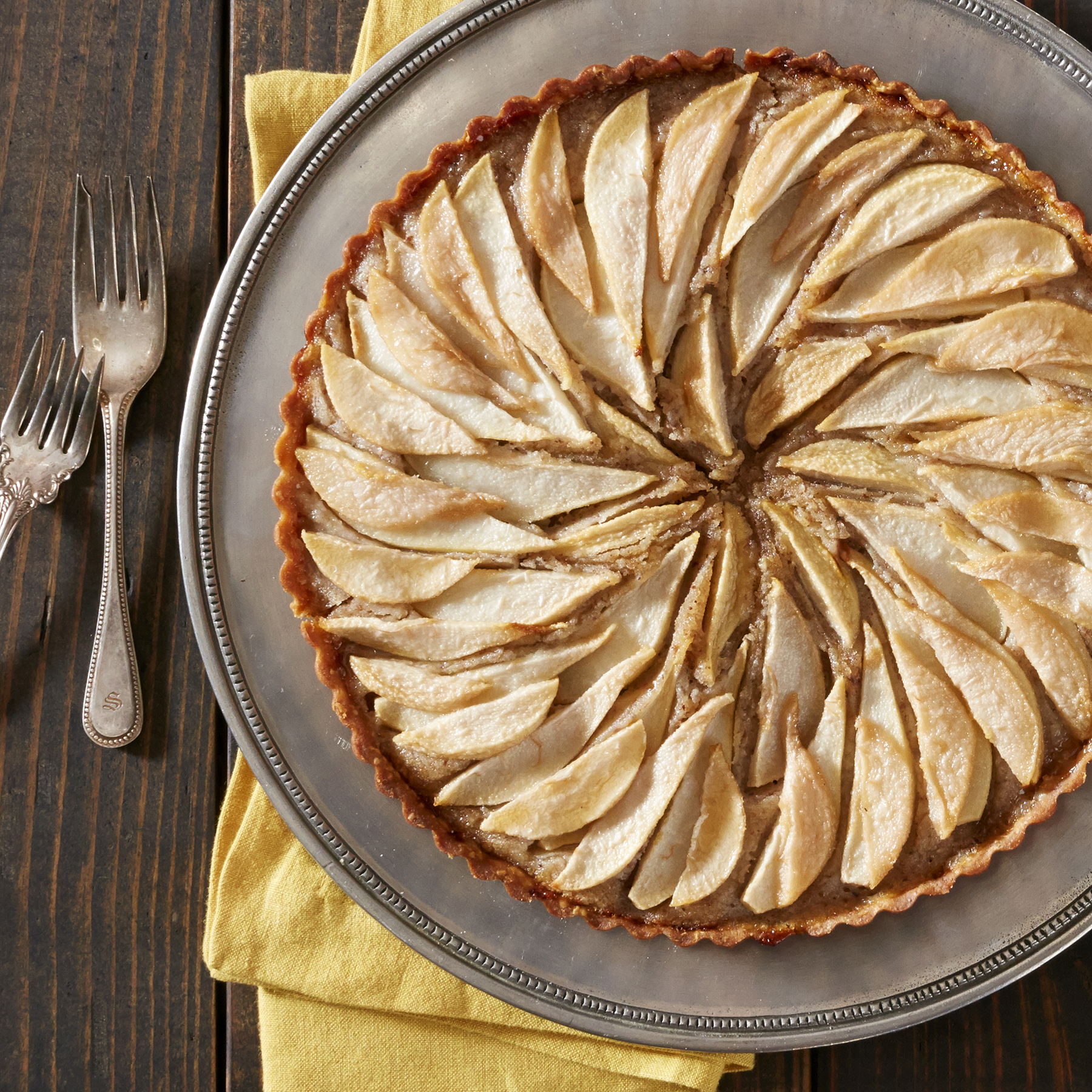 Pear and Hazelnut Frangipane Tart | Reynolds Brands