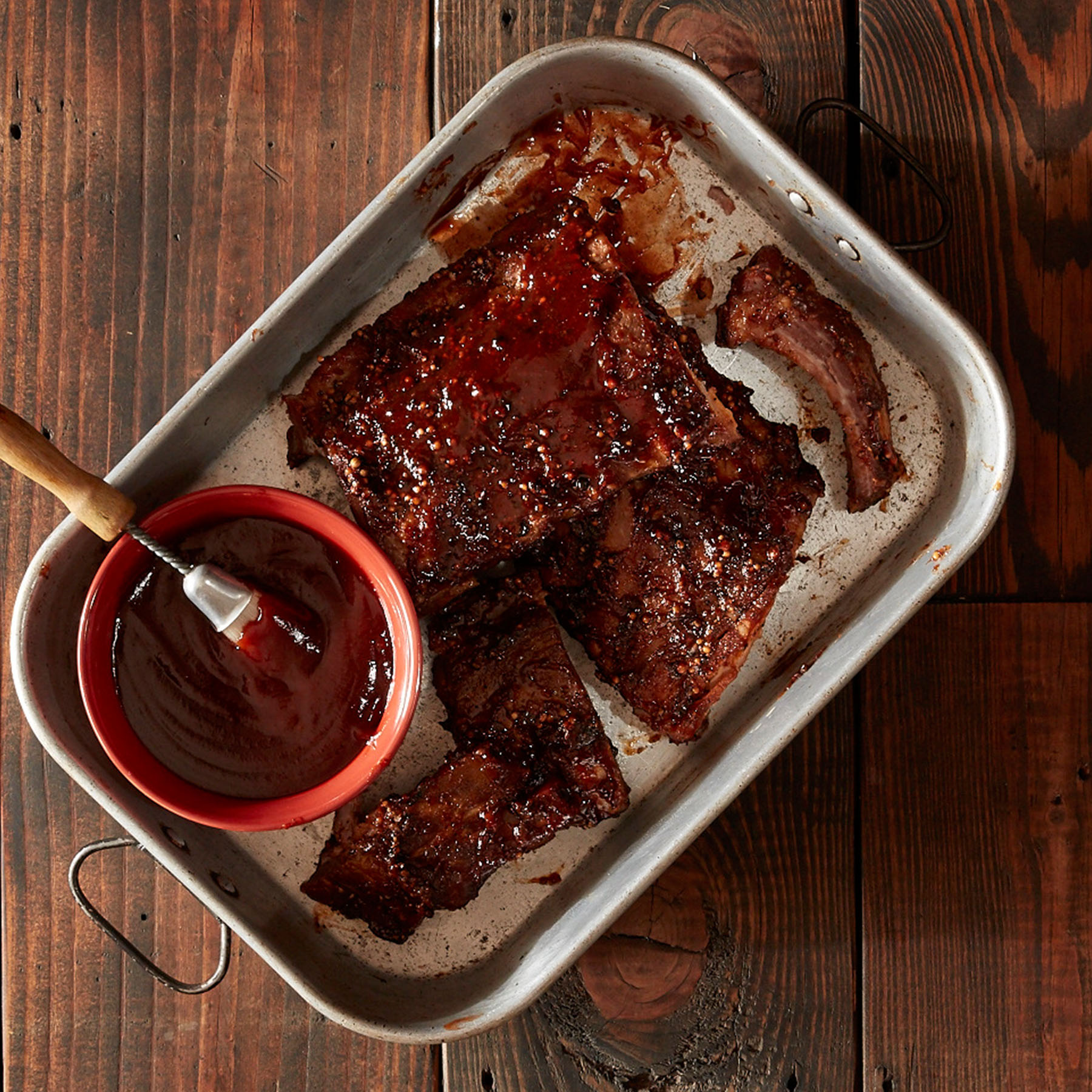 Bourbon-BBQ Glazed Baby Back Ribs | Reynolds Brands