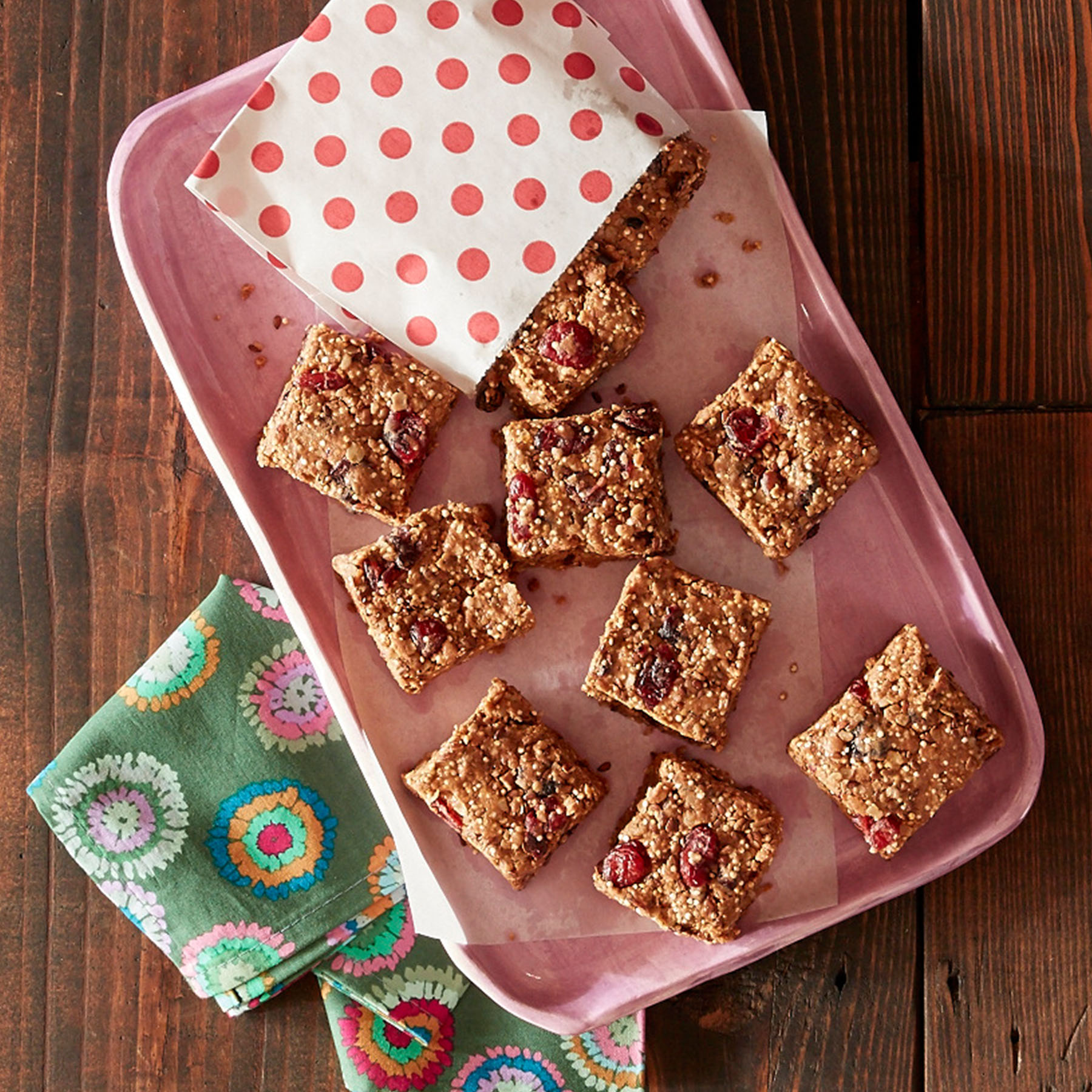 Quinoa and Cherry Granola Bars | Reynolds Brands