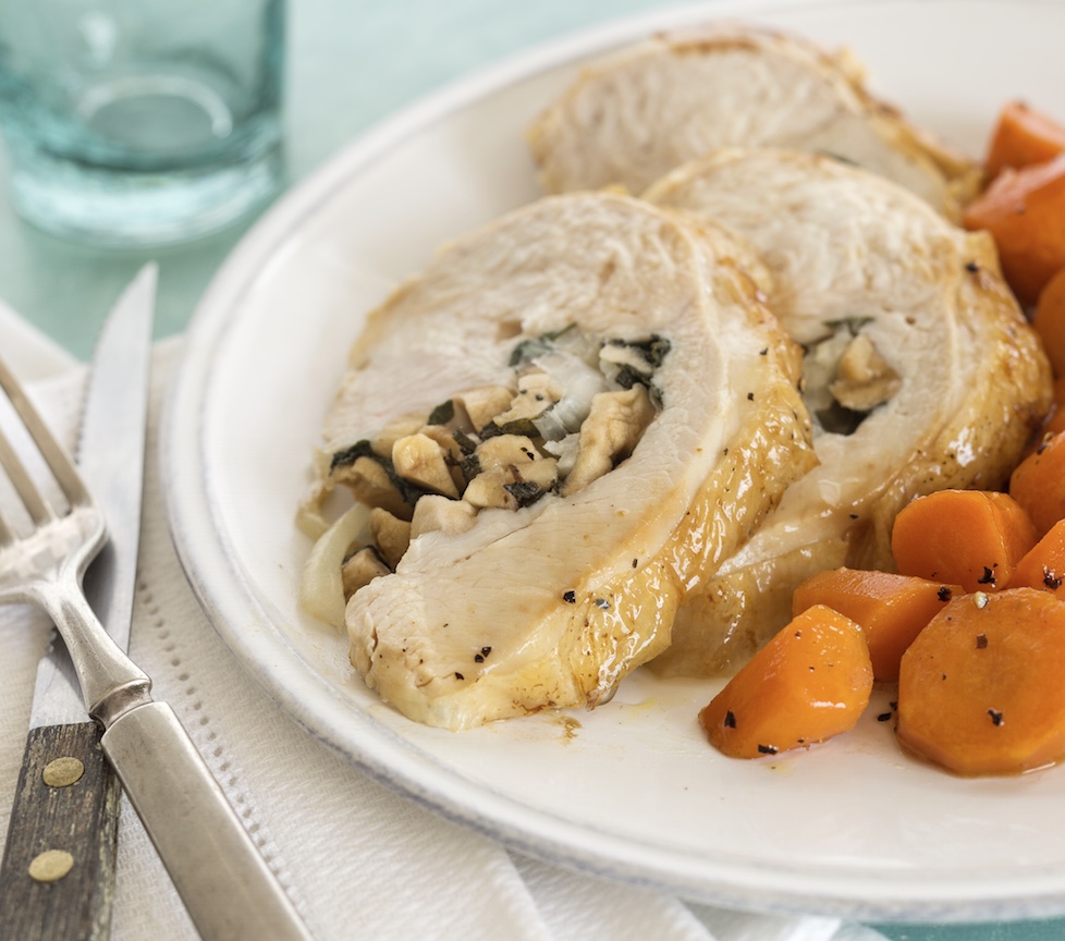 Roast Turkey Breast Stuffed with Apples | Reynolds Brands