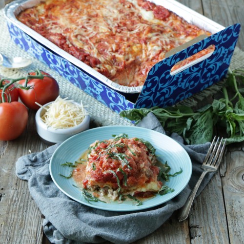 Sausage and 4-Cheese Lasagna | Reynolds Brands