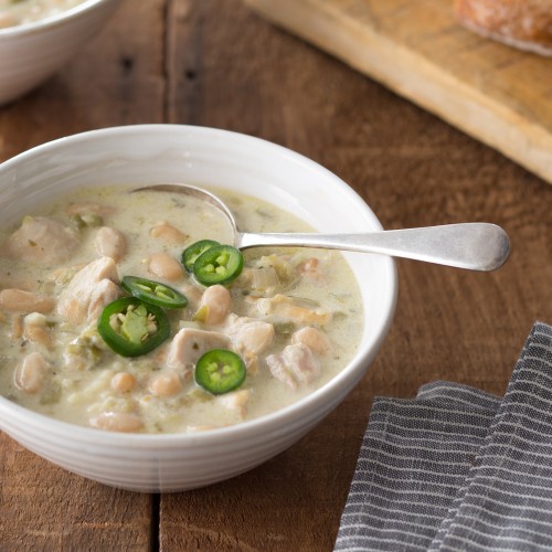 Slow Cooker Salsa Verde Chicken Chili | Reynolds Brands
