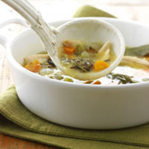 Slow Cooker Chicken and Wild Rice Soup | Reynolds Brands