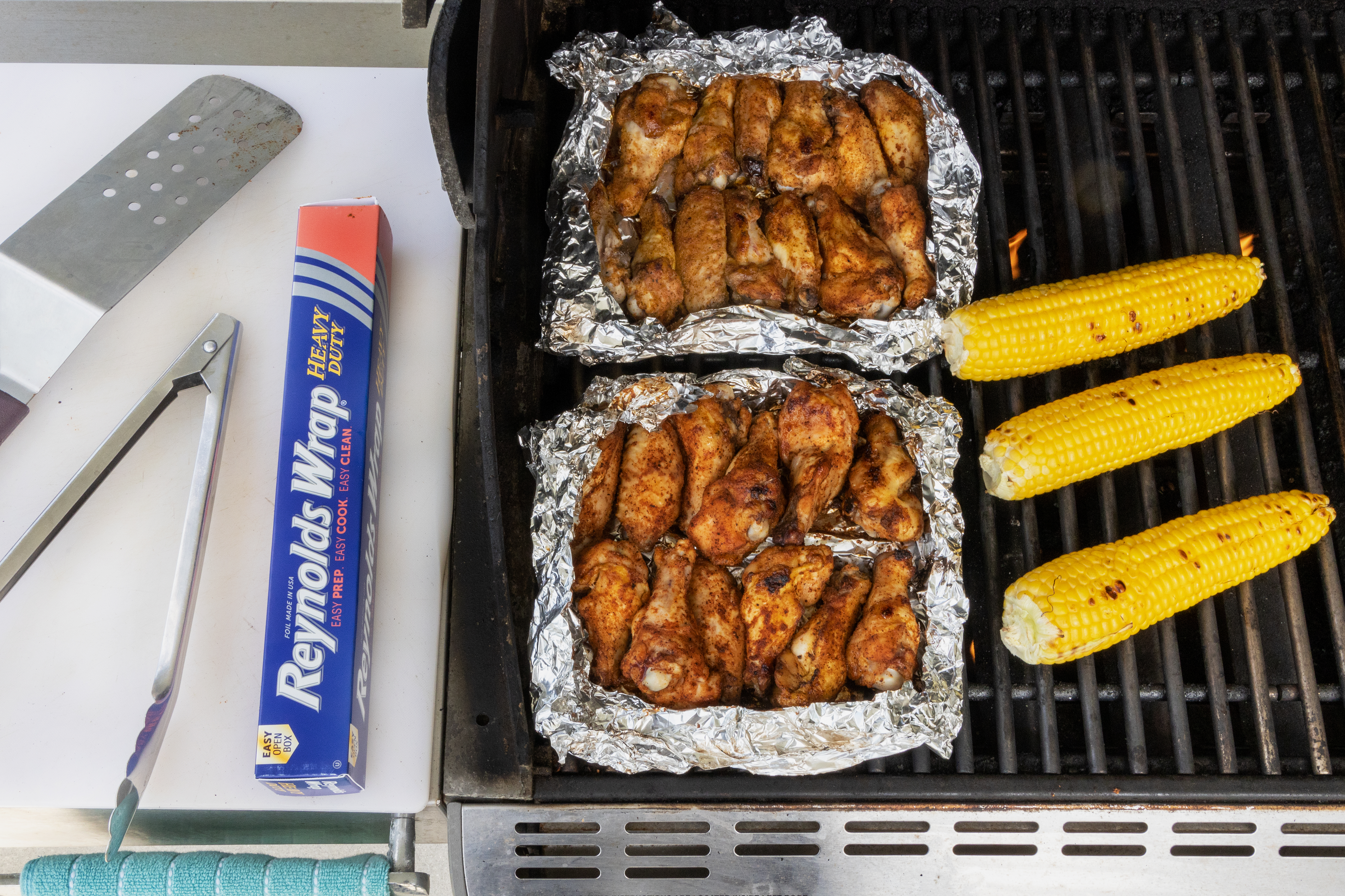 Grilled Cajun Chicken Wings | Reynolds Brands