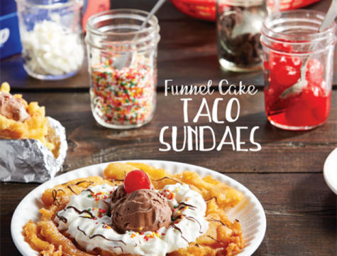 FUNNEL CAKE TACO SUNDAES