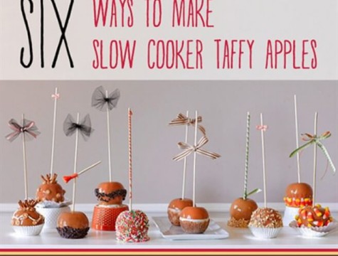 Six ways to make slow cooker Taffy Apples