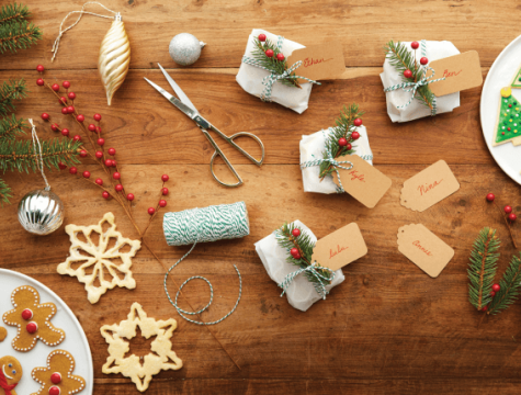 Holiday Parchment Paper Hacks - Cookie Packages