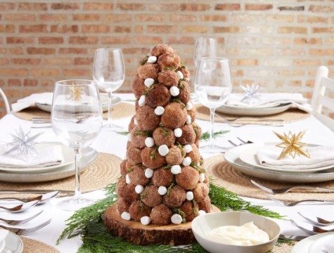 DIY Food Tree Centerpieces