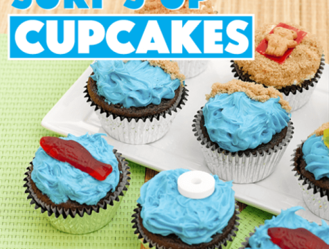 Surf's Up Cupcakes