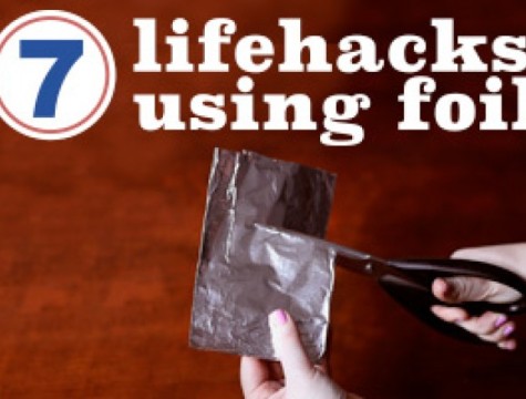 7 lifehacks using foil