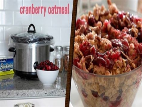 Cranberry oatmeal