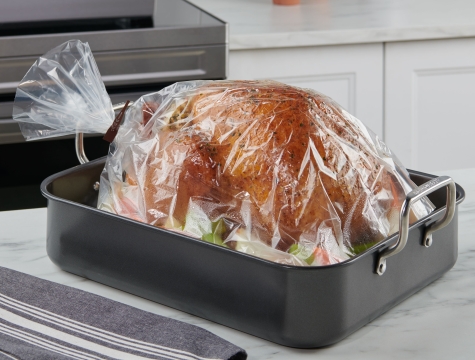 Buy WRAPOK Oven Cooking Bags Medium Size Roasting Baking Bag for Meats Ham  Ribs Poultry Seafood on Thanksgiving, 14 x 17 Inch - 20 Bags Total(Pack of  4) Online at desertcartINDIA