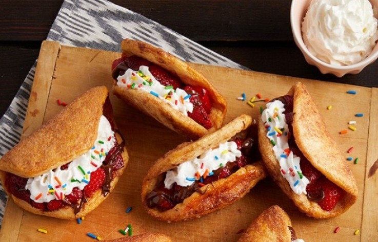 Dessert Biscuit Shell Taco