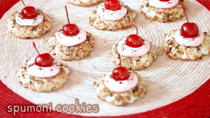 Spumoni Cookies