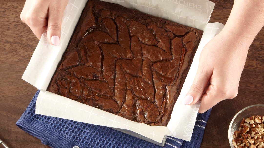 Brownie with Parchment Paper