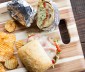 Burrito with chips