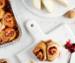 
Baked Brie &amp; Jam Rolls
