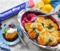 
Lemon Blueberry Cobbler with Buttermilk Biscuits
