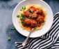 
Sheet Pan Spaghetti Squash with Turkey Meatballs
