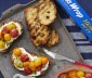 
Roasted Cherry Tomatoes &amp; Home-Smoked Ricotta on Grilled Toast
