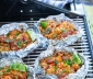 
Grilled Sausage and Chicken Jambalaya Foil Packets
